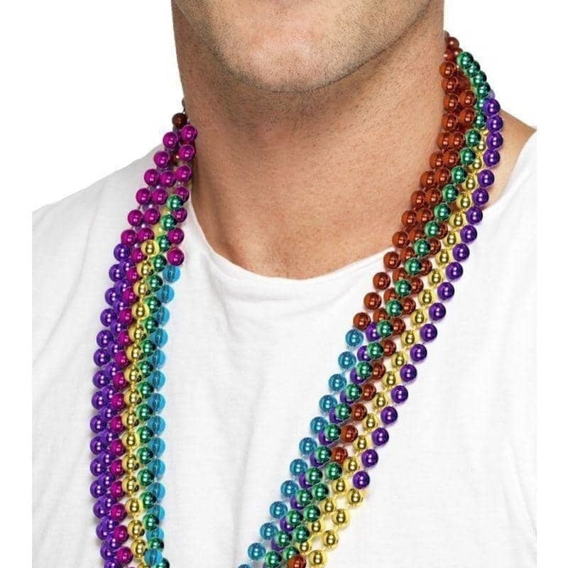 Costumes Australia Party Beads Adult Rainbow_1