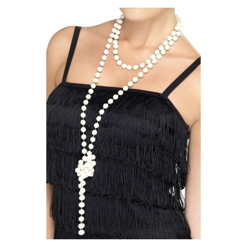 Costumes Australia Size Chart Pearl Necklace Adult White