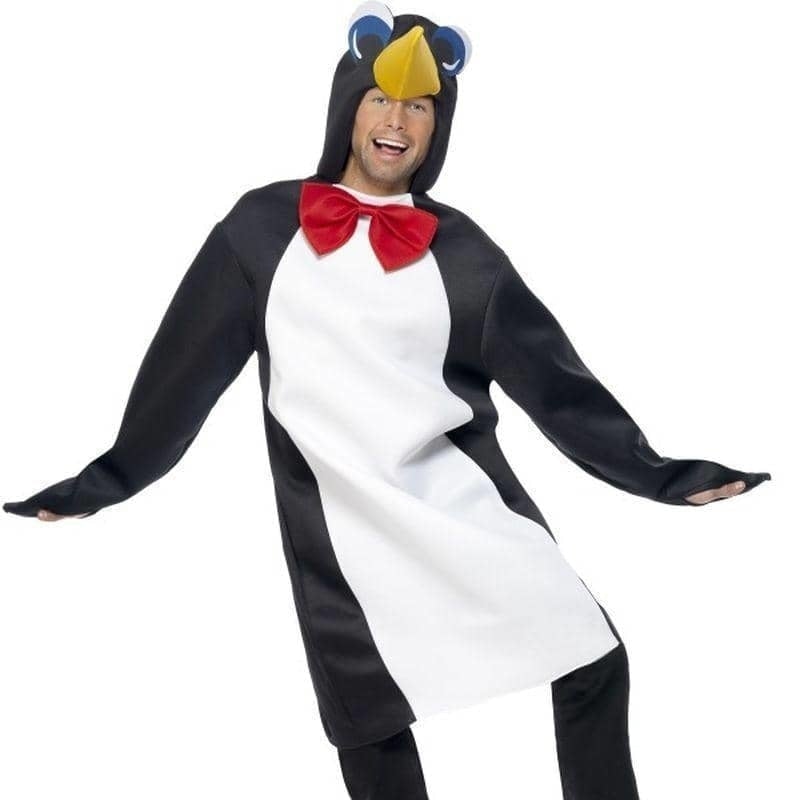 Costumes Australia Penguin Costume Adult Black White_1