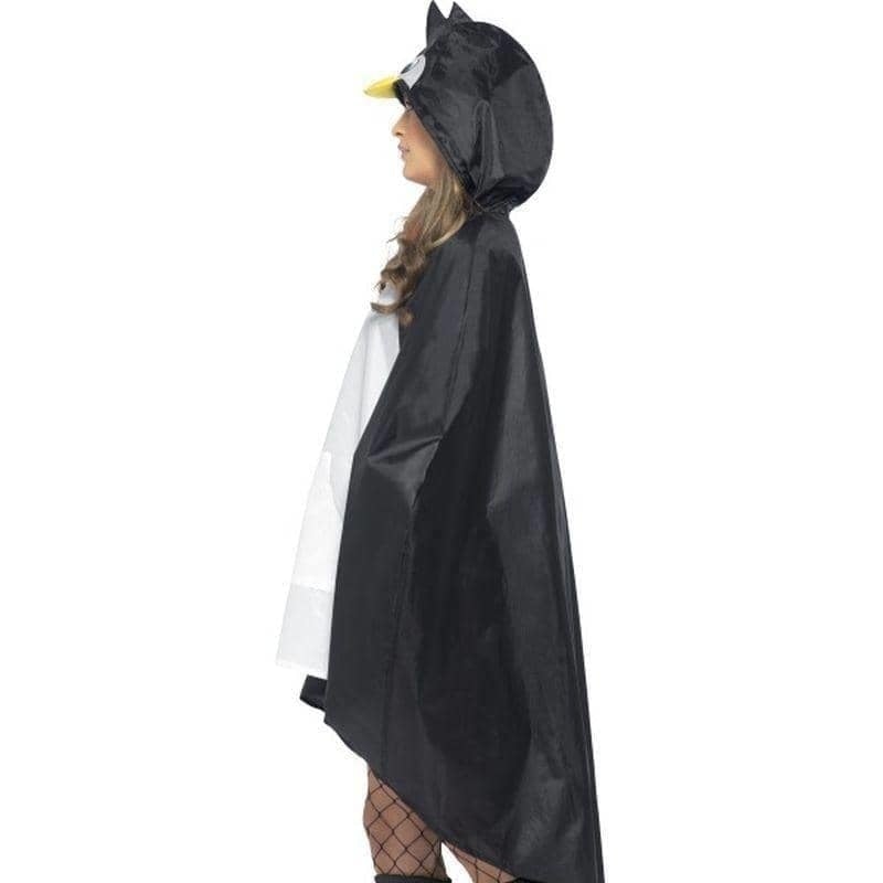 Costumes Australia Size Chart Penguin Party Poncho Black And White Drawstring Bag