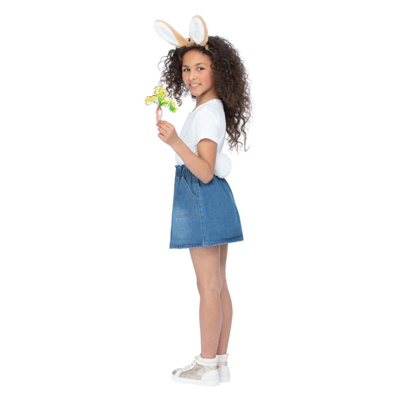 Costumes Australia Peter Rabbit Classic Deluxe Accessory Kit Child White_1