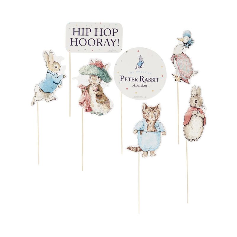 Costumes Australia Peter Rabbit Classic Tableware Party Photo Props All Blue Cream_1