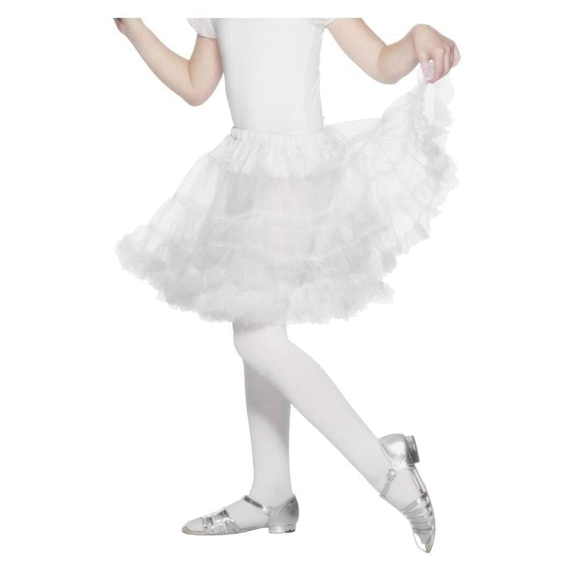 Costumes Australia Size Chart Petticoat Child Kids White Layered