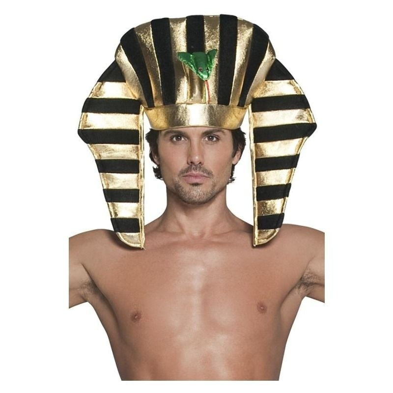 Costumes Australia Size Chart Pharaoh Headpiece Adult Black Gold