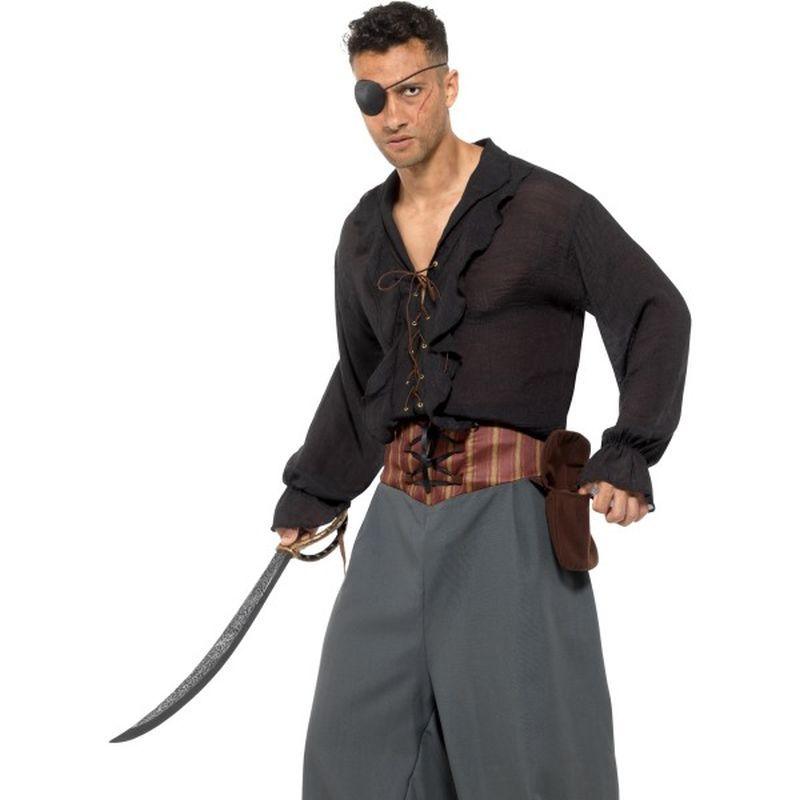 Costumes Australia Pirate Blouson Pants Adult_1