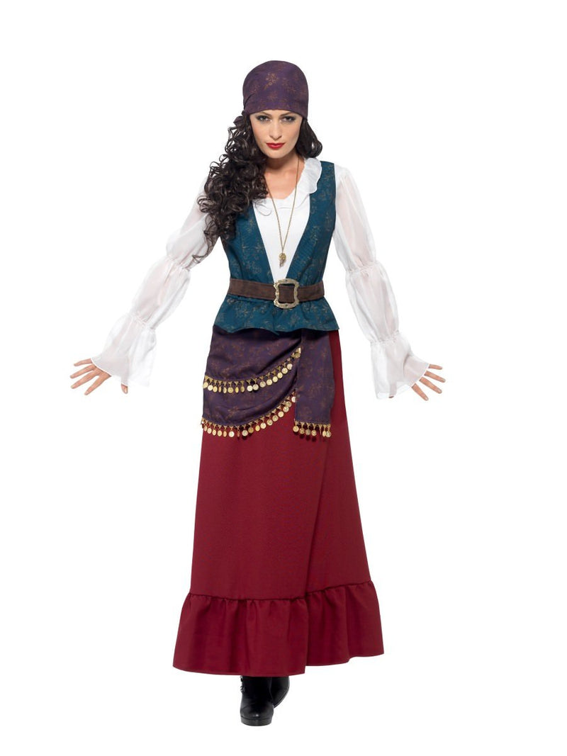 Costumes Australia Pirate Buccaneer Beauty Costume Deluxe Adult Purple_5