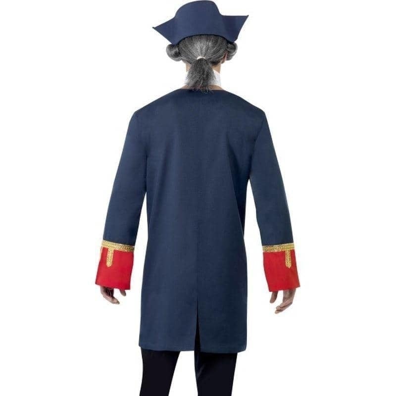 Costumes Australia Pirate Commander Costume Adult Blue Gold_2