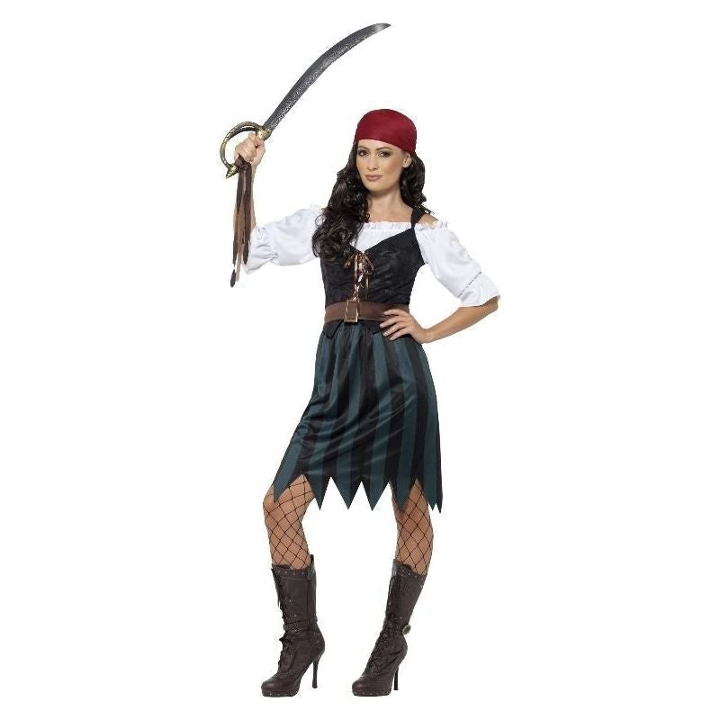 Costumes Australia Pirate Deckhand Costume Adult Blue_3