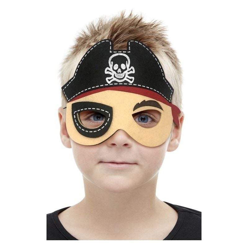 Costumes Australia Pirate Felt Mask_1