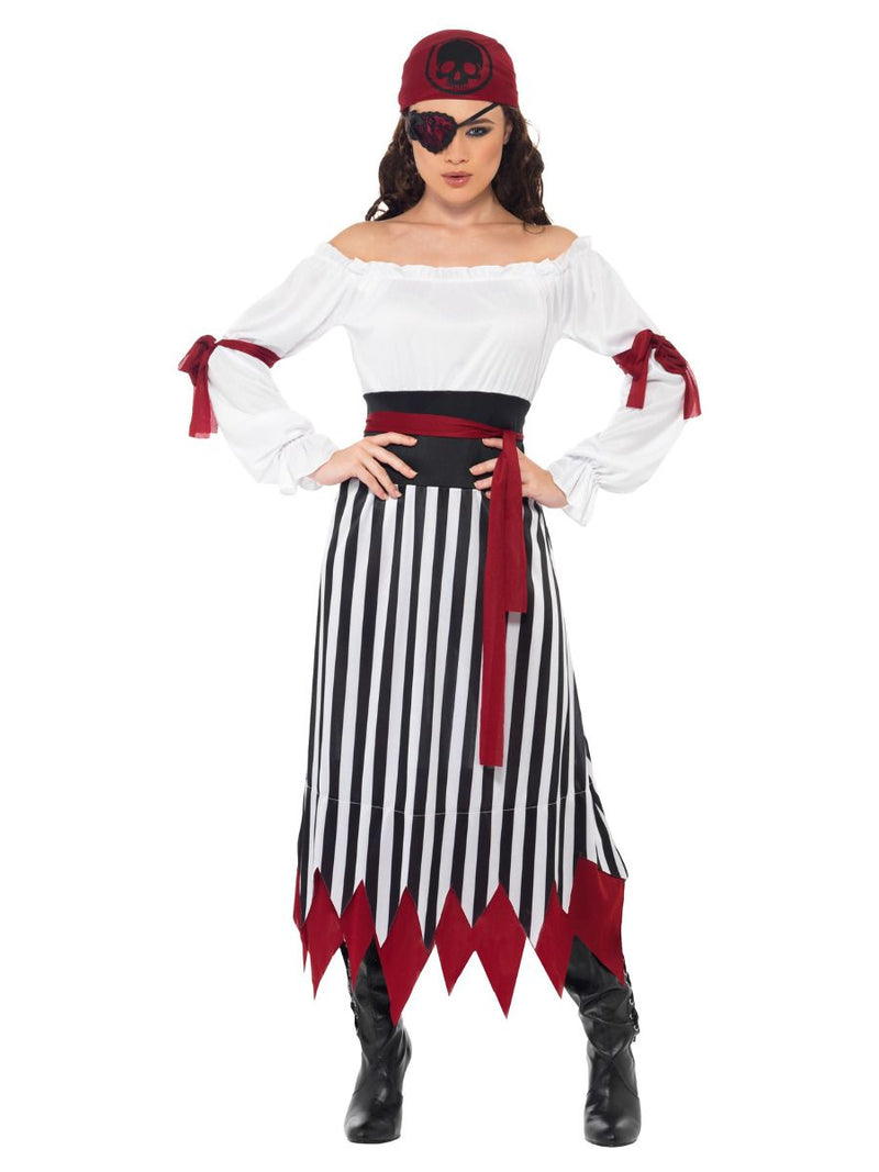 Costumes Australia Pirate Lady Adult Costume Elizabeth Swann Dress_4