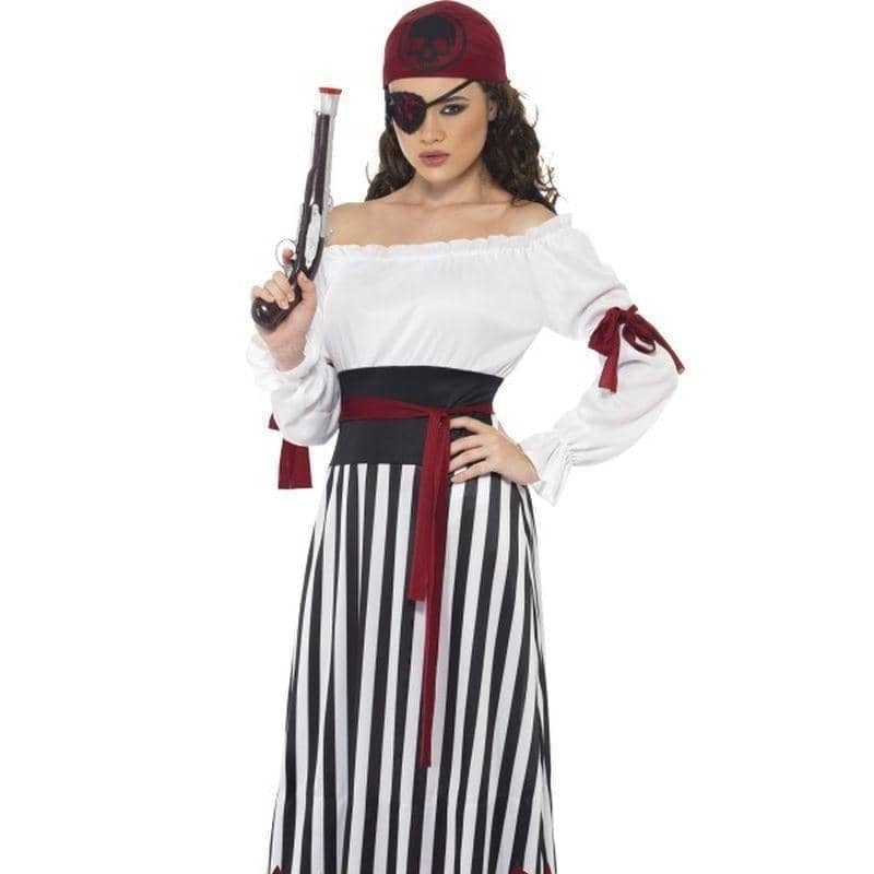 Costumes Australia Pirate Lady Adult Costume Elizabeth Swann Dress_1