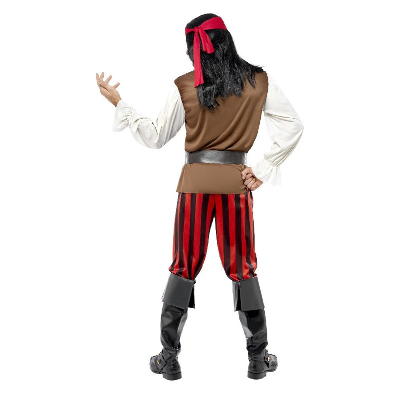 Costumes Australia Pirate Ship Mate Costume Brown Adult_2