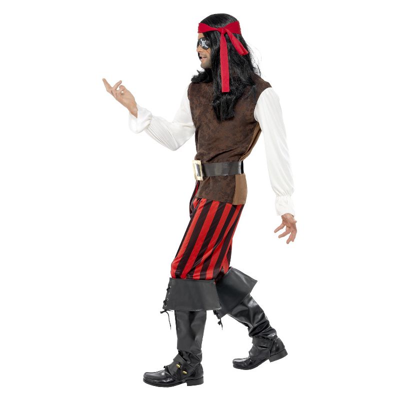 Costumes Australia Pirate Ship Mate Costume Brown Adult_3