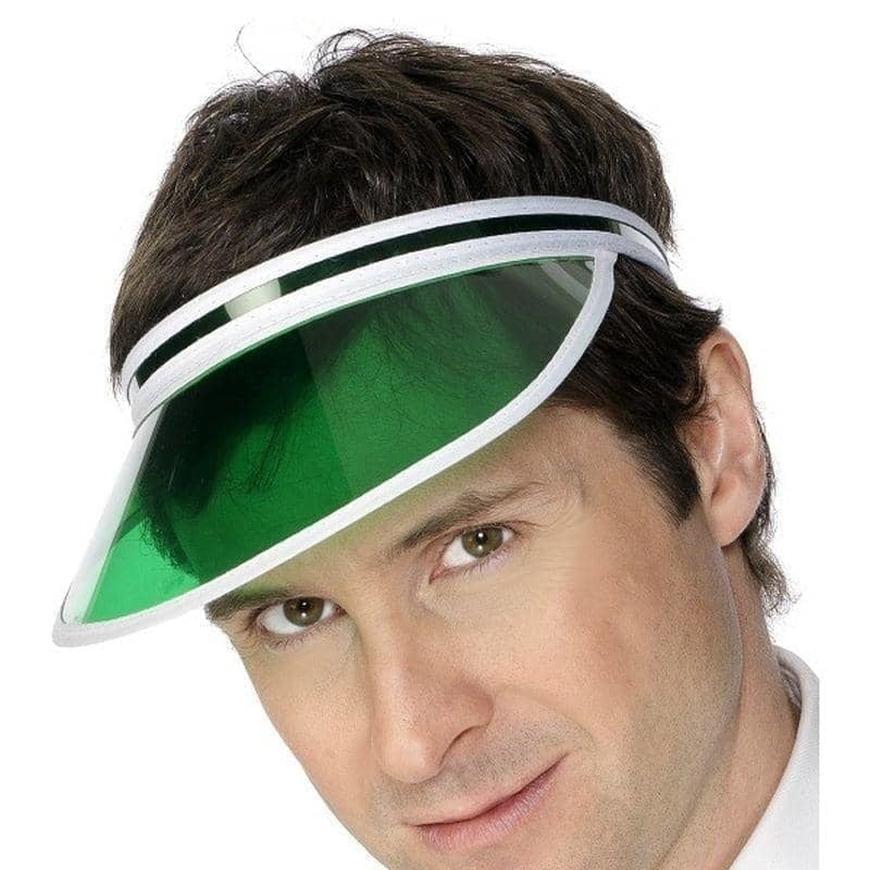 Costumes Australia Poker Visor Adult Green_1