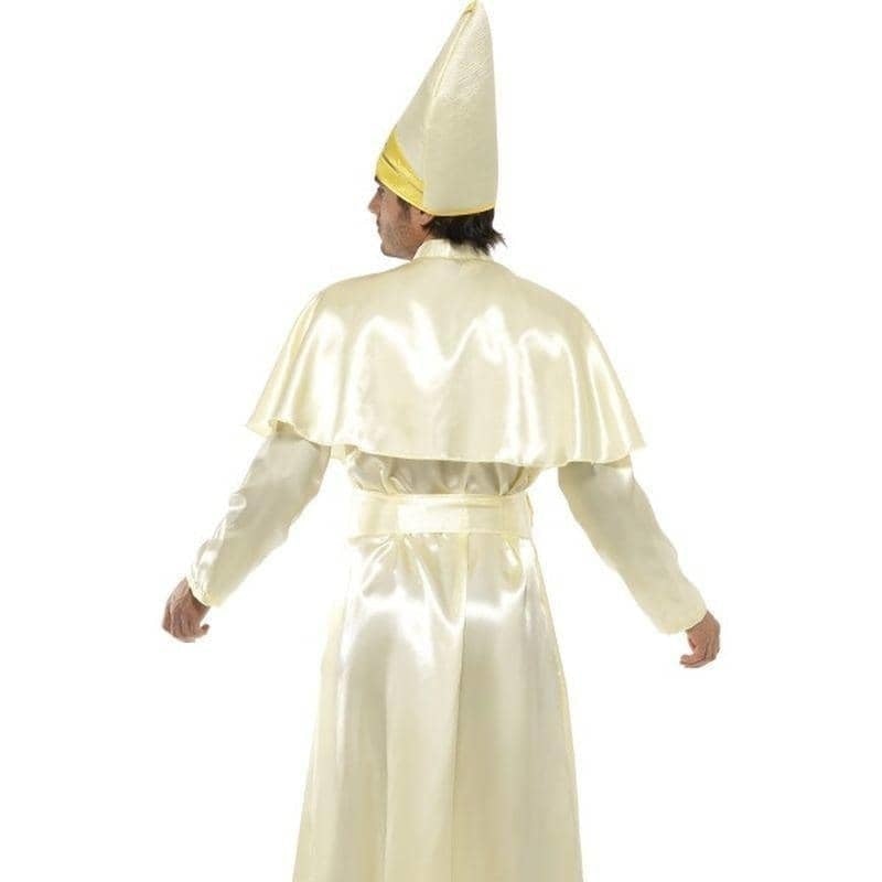 Costumes Australia Pope Costume Adult White Yellow_2