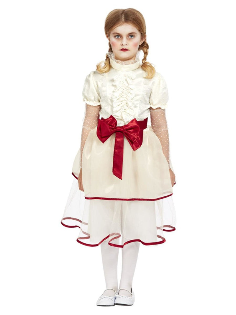 Costumes Australia Porcelain Doll Costume Cream Kids Annabelle Dress_2