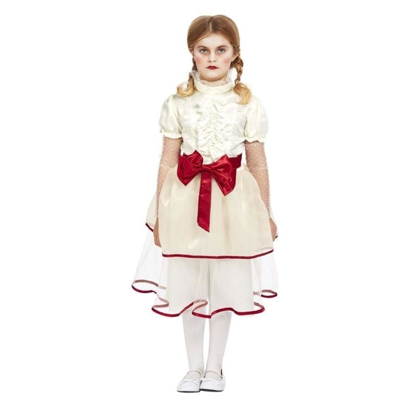 Costumes Australia Porcelain Doll Costume Cream Kids Annabelle Dress_1