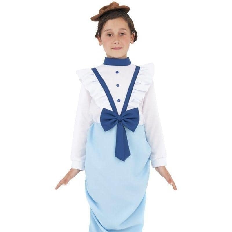 Costumes Australia Posh Victorian Costume Kids Blue White_1