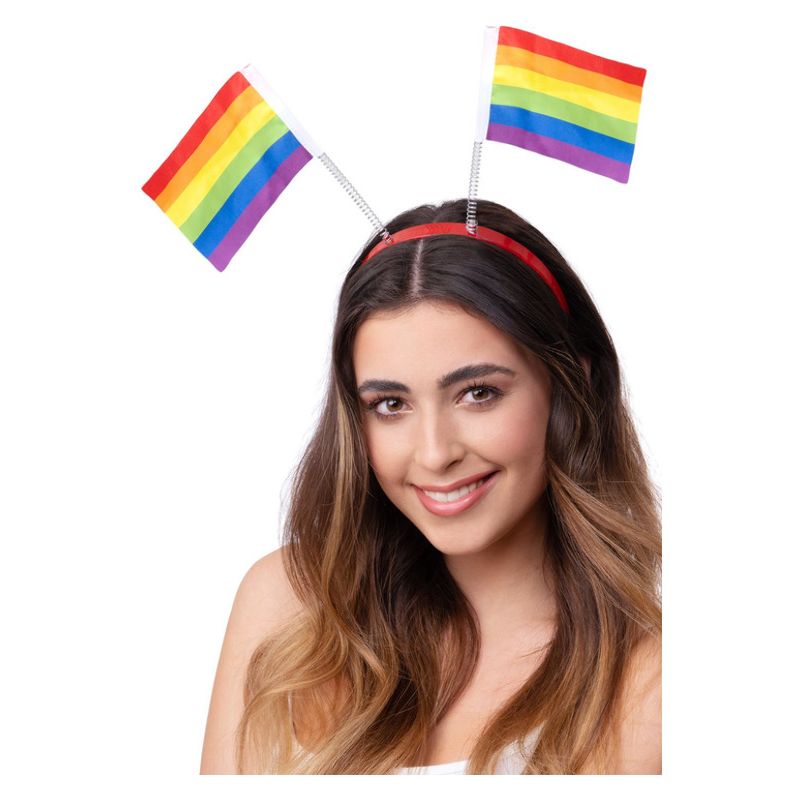 Costumes Australia Pride Rainbow Flag Bopper Headband Adult_1