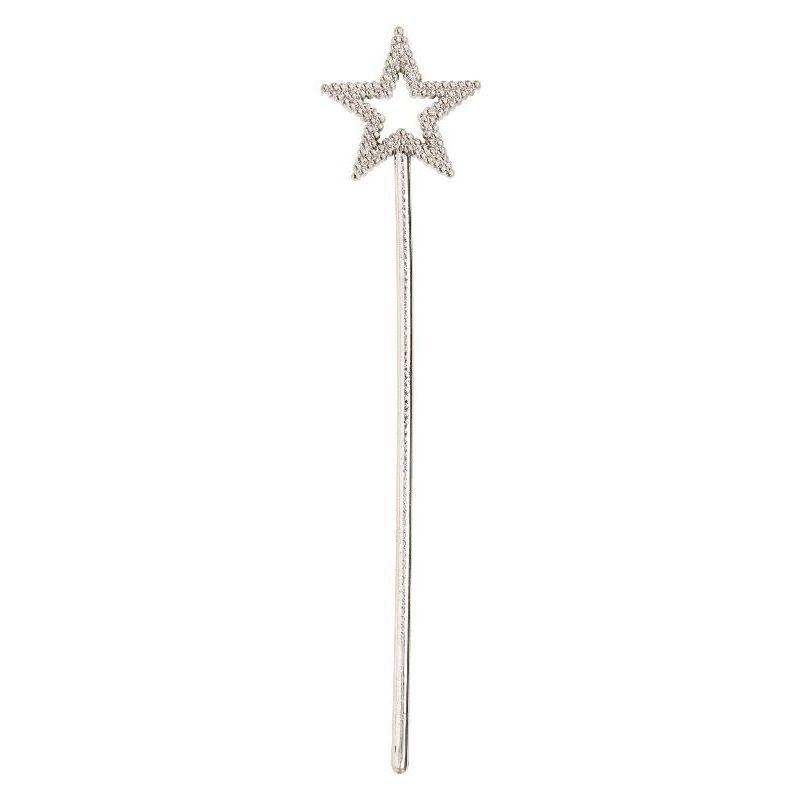 Costumes Australia Princess Star Wand Silver_1