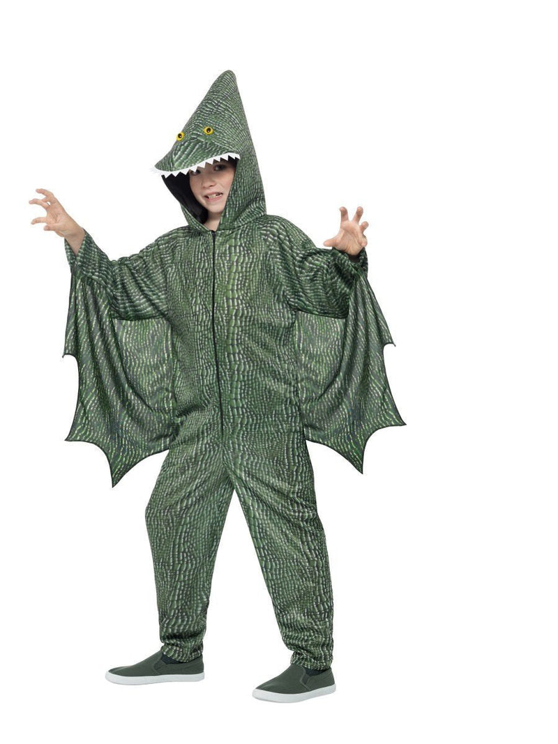 Costumes Australia Pterodactyl Dinosaur Costume Kids Green All In One_5