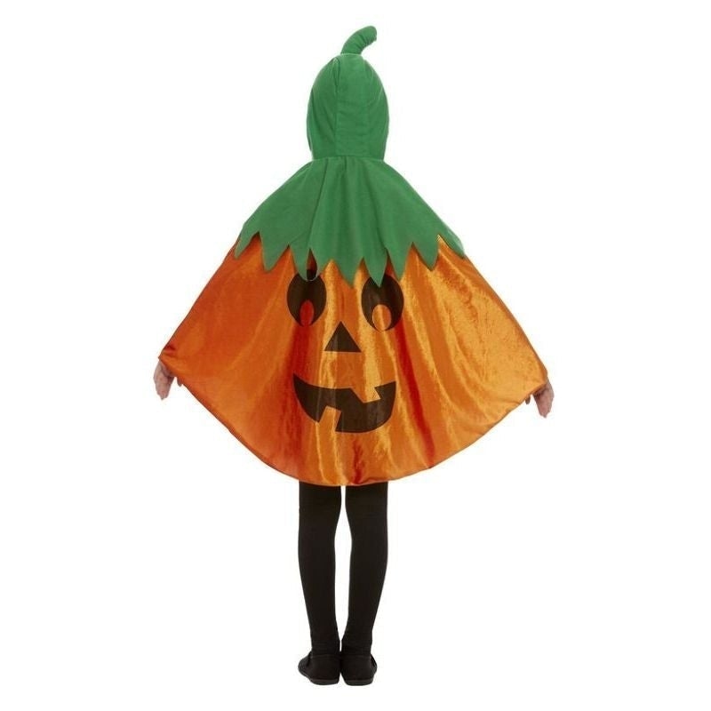 Costumes Australia Pumpkin Hooded Cape Child Orange_2