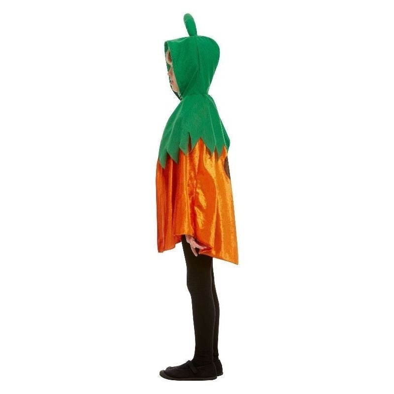 Costumes Australia Size Chart Pumpkin Hooded Cape Child Orange