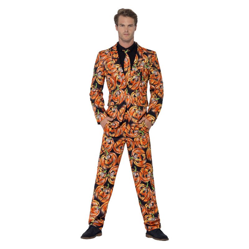 Costumes Australia Pumpkin Suit Orange Adult_1