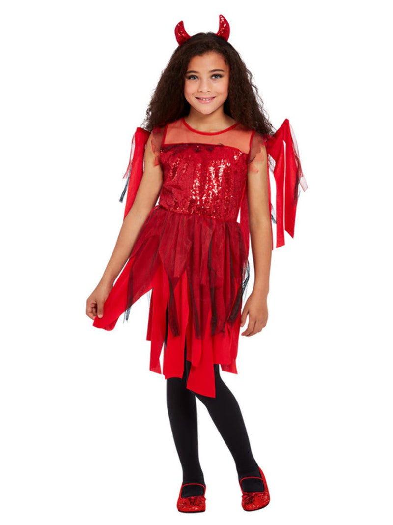 Costumes Australia Punk Devil Costume Child Red_3