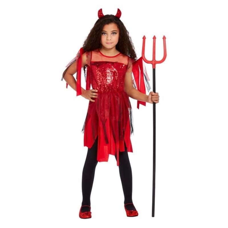 Costumes Australia Punk Devil Costume Child Red_1