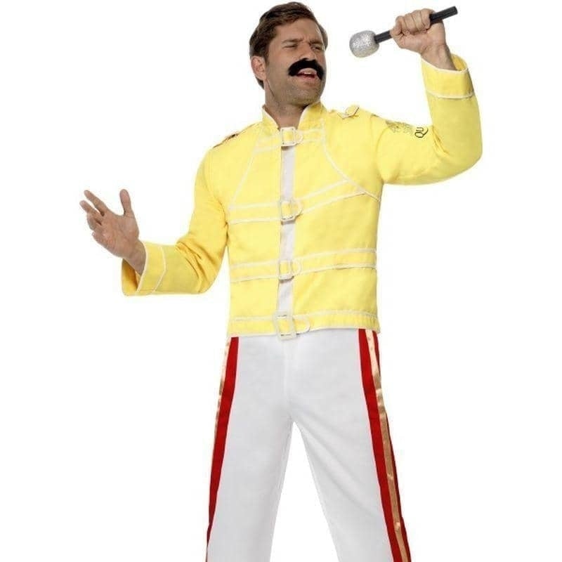 Costumes Australia Queen Freddie Mercury Costume Adult Yellow_1