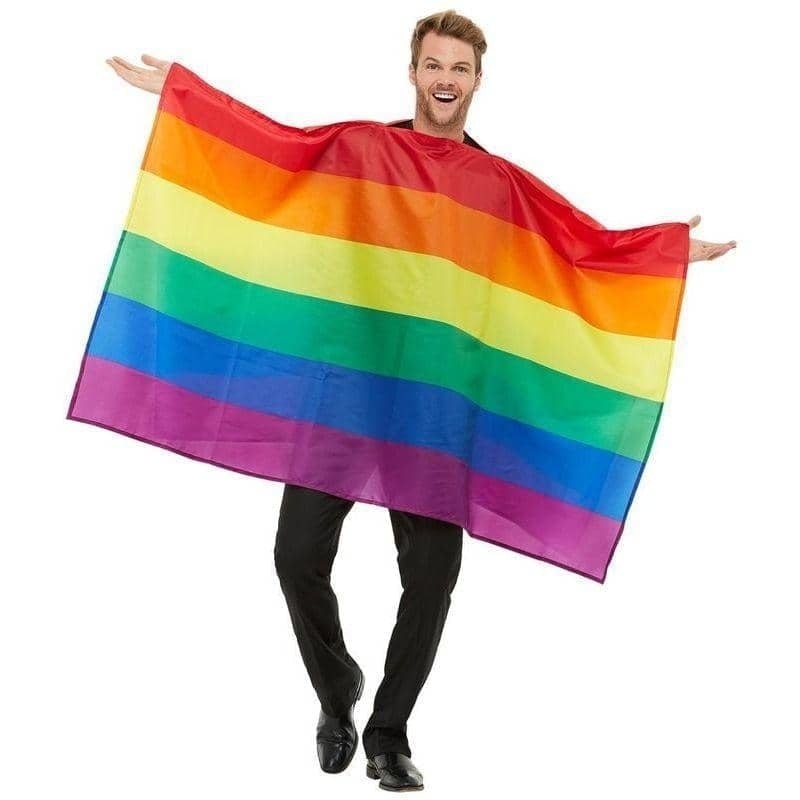 Costumes Australia Size Chart Rainbow Flag Costume Adult Multi