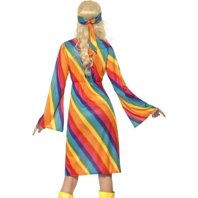 Costumes Australia Rainbow Hippie Costume Adult_2