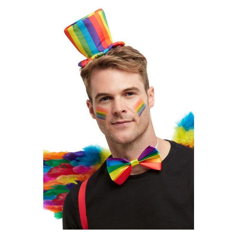 Costumes Australia Rainbow Mini Top Hat Multi Coloured_1