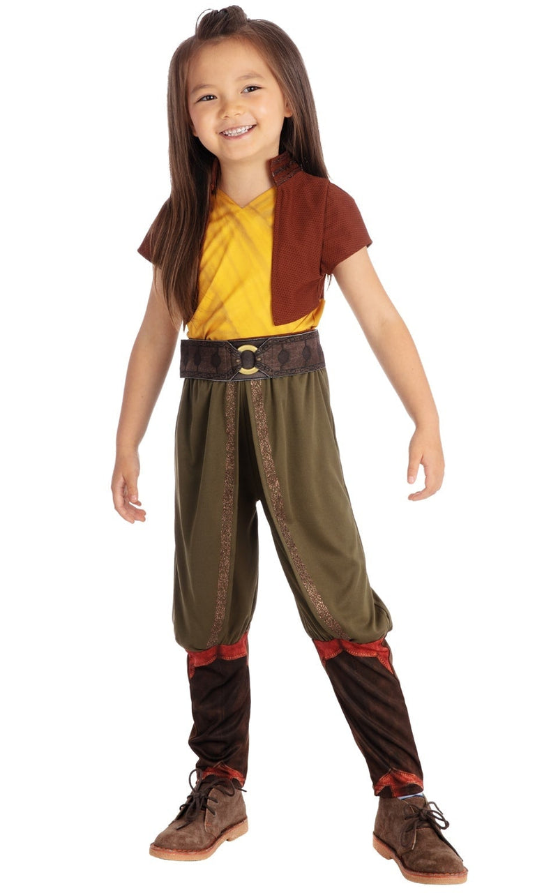 Costumes Australia Raya and The Last Dragon Deluxe Kids Costume_1