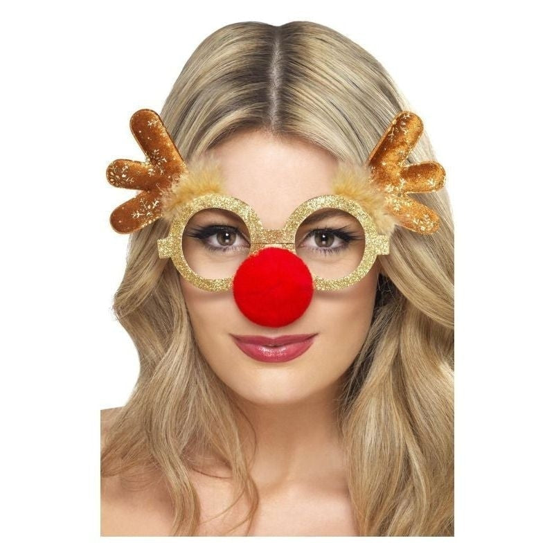 Costumes Australia Size Chart Reindeer Comedy Specs Adult Gold