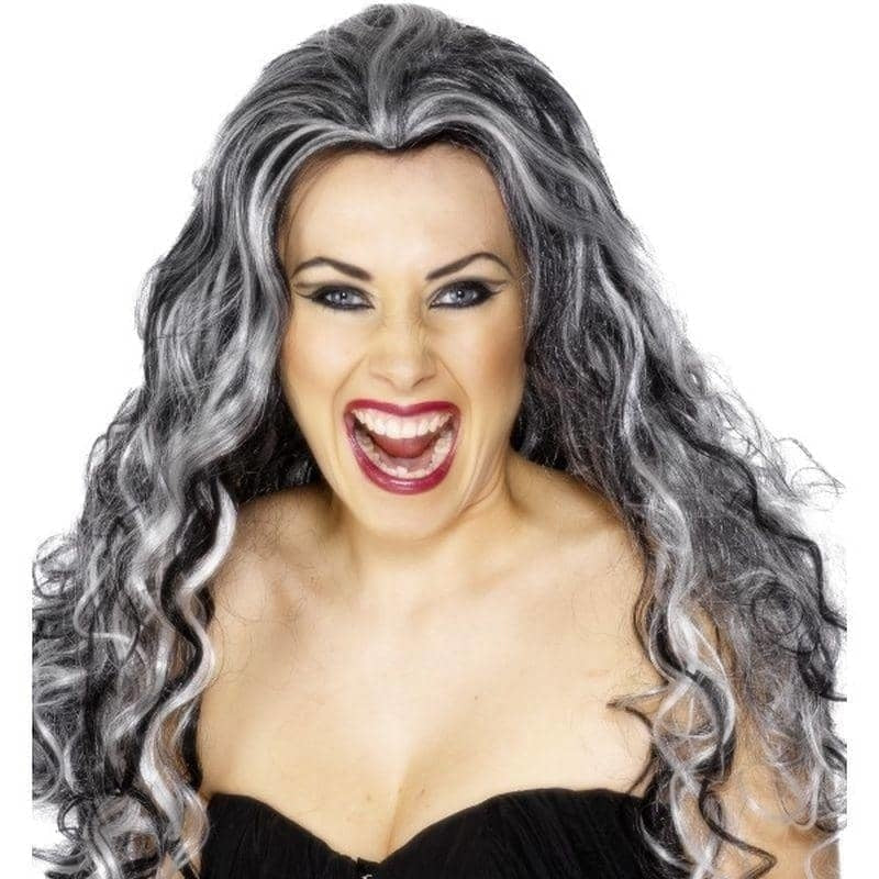 Costumes Australia Renaissance Vamp Wig Adult Grey_1