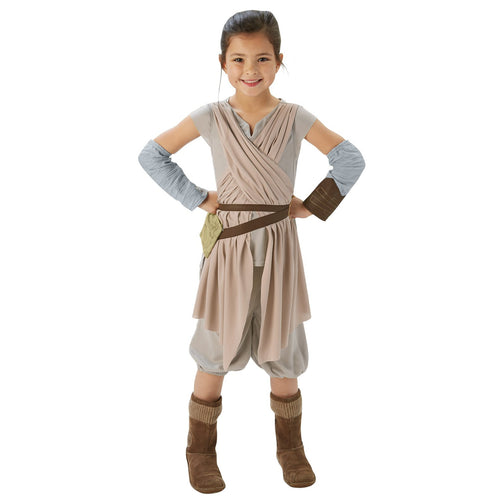 Costumes Australia Rey Jedi Costume Kids Tunic Star Wars Force Awakens_1