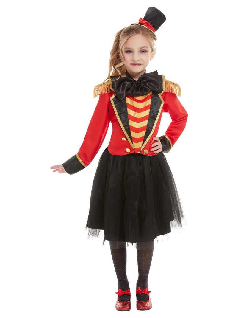 Costumes Australia Ringmaster Costume Child Circus Red Deluxe_2