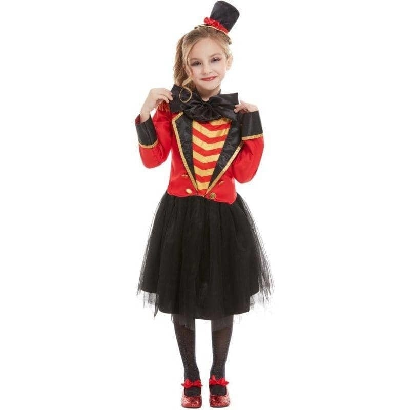 Costumes Australia Ringmaster Costume Child Circus Red Deluxe_1