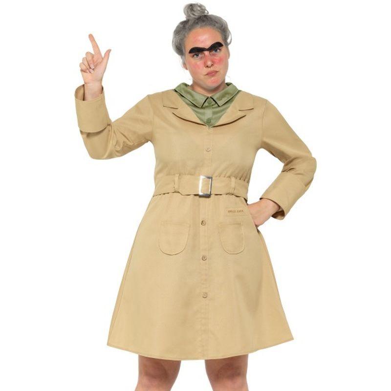 Costumes Australia Roald Dahl Deluxe Miss Trunchbull Costume Adult Beige_1