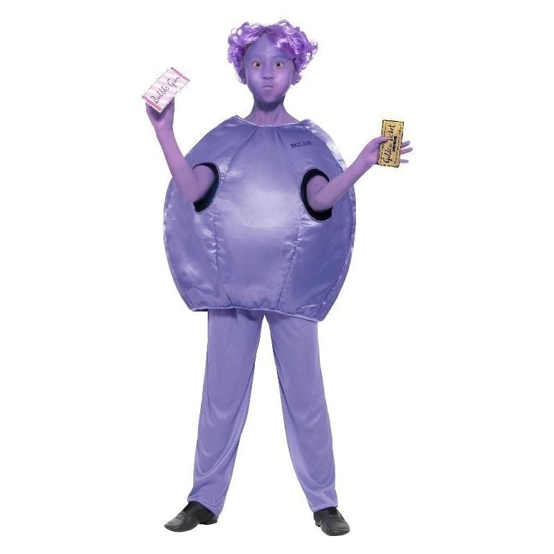 Costumes Australia Roald Dahl Deluxe Violet Beauregarde Costume Kids Purple_2