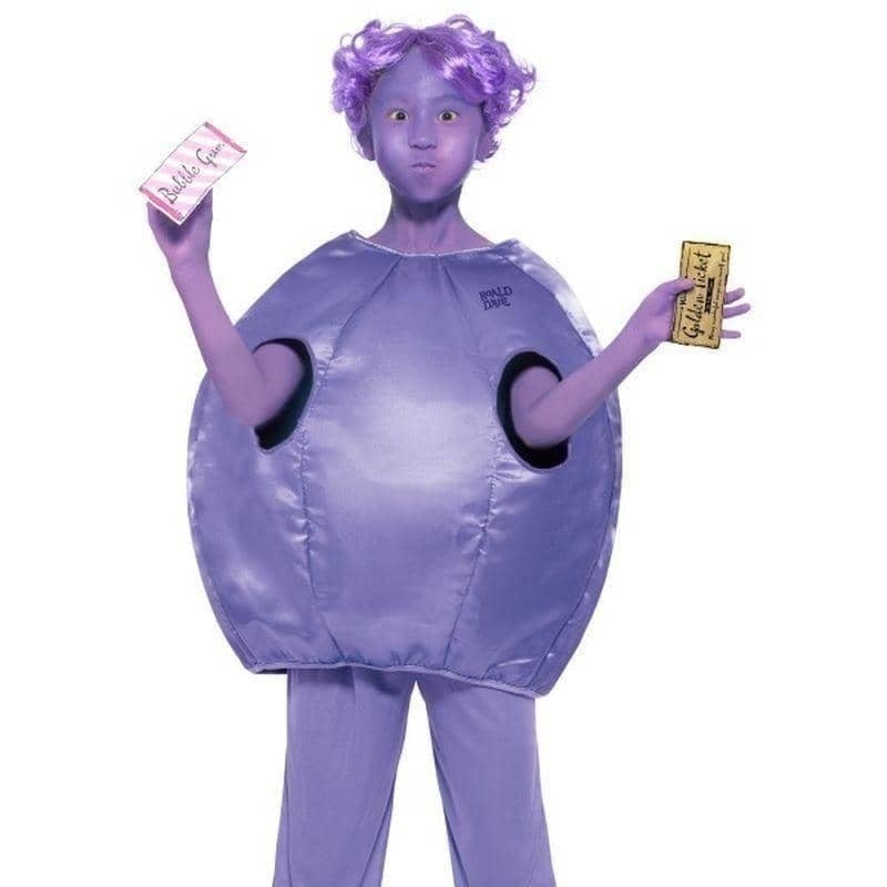 Costumes Australia Roald Dahl Deluxe Violet Beauregarde Costume Kids Purple_1