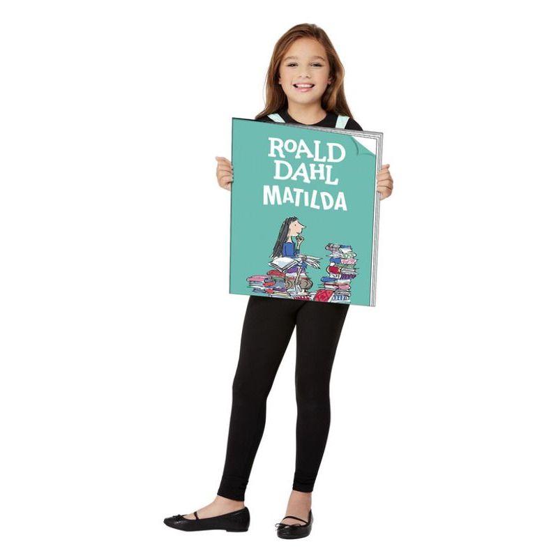 Costumes Australia Roald Dahl Matilda Book Cover Costume Turquoise_1