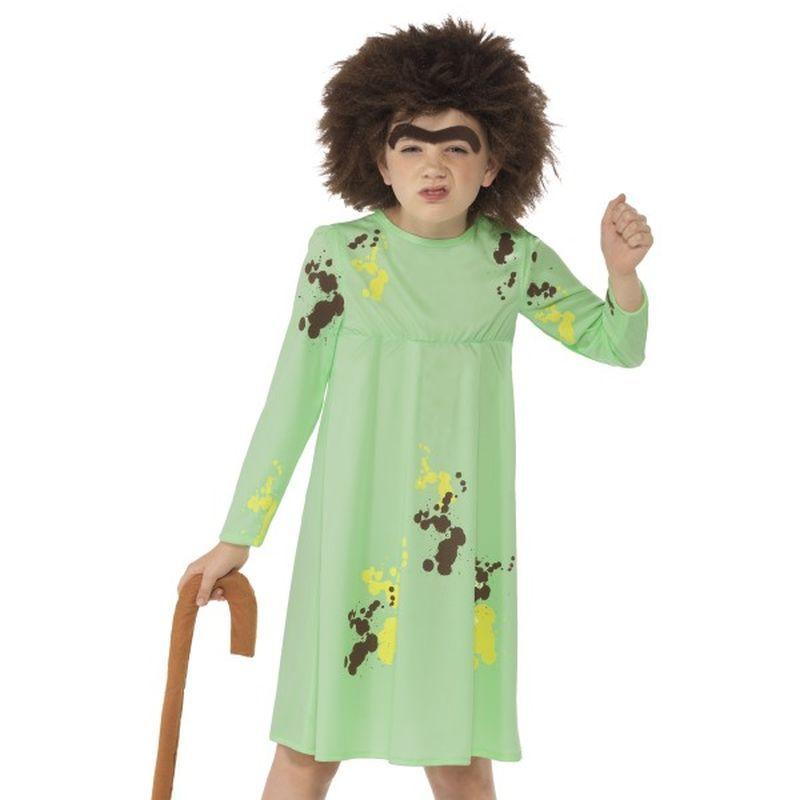 Costumes Australia Roald Dahl Mrs Twit Costume Kids Green_1