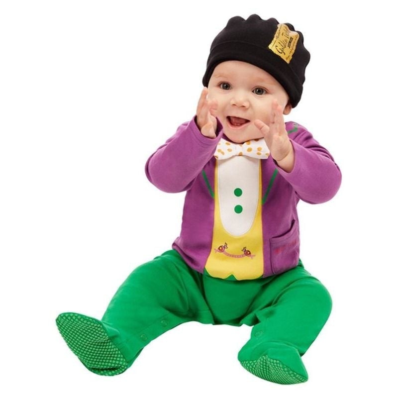 Costumes Australia Roald Dahl Willy Wonka Baby Costume Purple_1