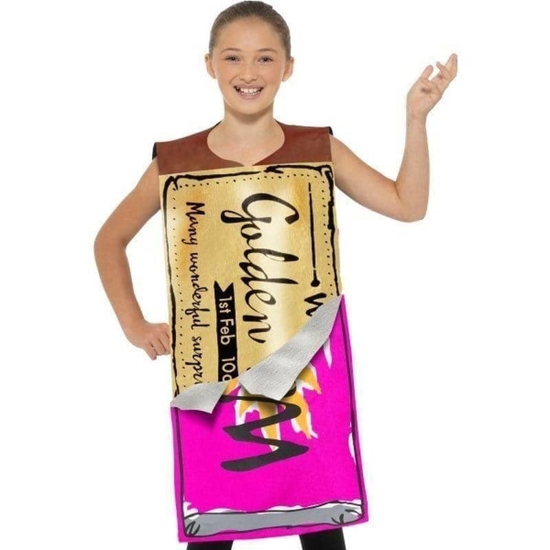 Costumes Australia Roald Dahl Winning Wonka Bar Costume Kids Purple_1