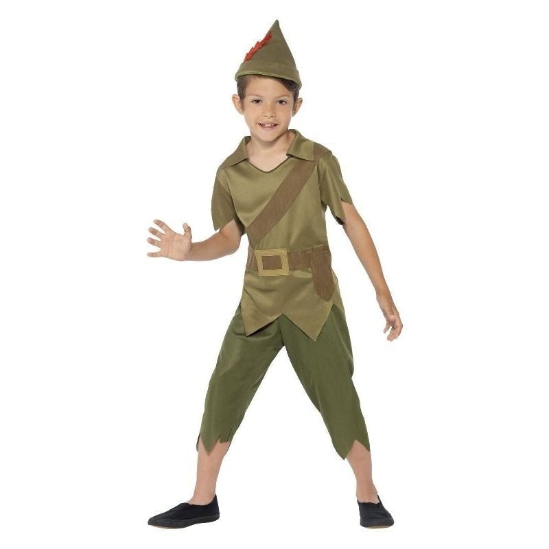 Costumes Australia Robin Hood Costume Kids Green_4