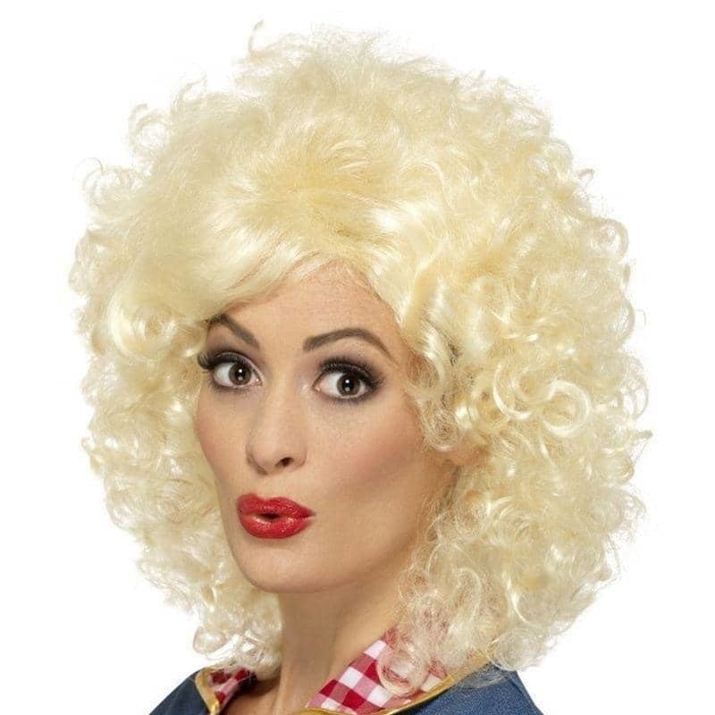 Costumes Australia Rodeo Doll Wig Adult Blonde_1