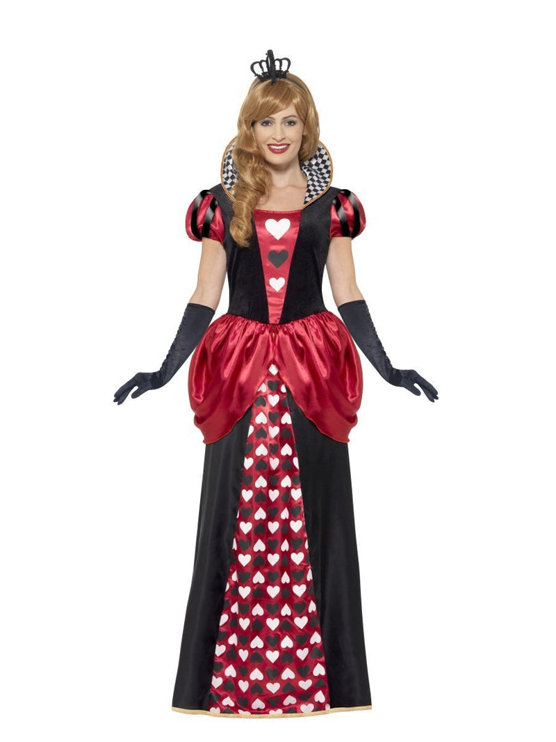 Costumes Australia Royal Red Queen Costume Adult Alice In Wonderland Dress Crown_1